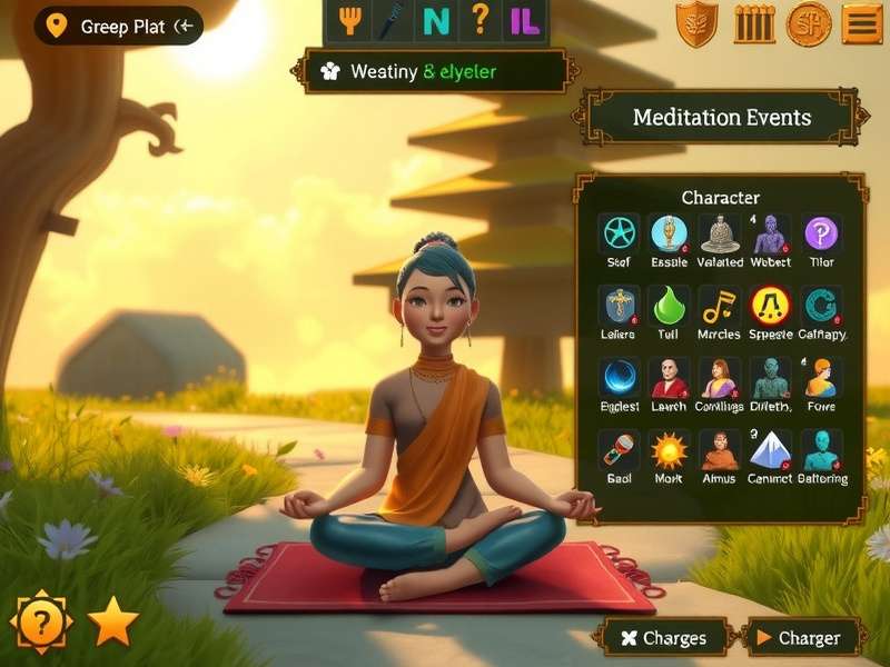 Spiritual Path Adventure character customization screen